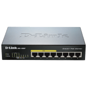 Switch D-Link DGS-1008P/ E1A Черный 16 Гбит/ с