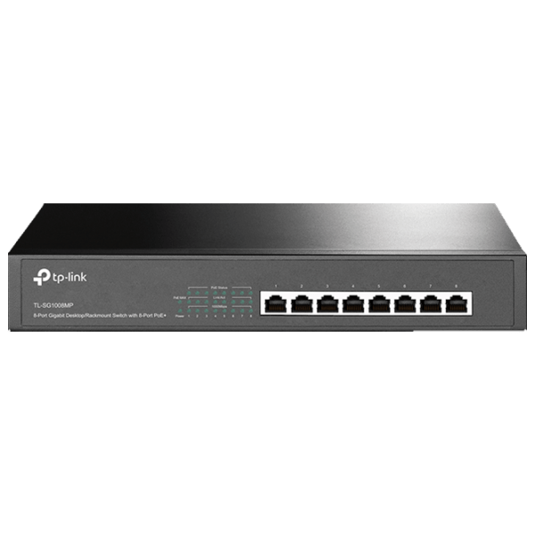 Switch TP-Link TL-SG1008MP Black 16 Gbit/ s photo 1