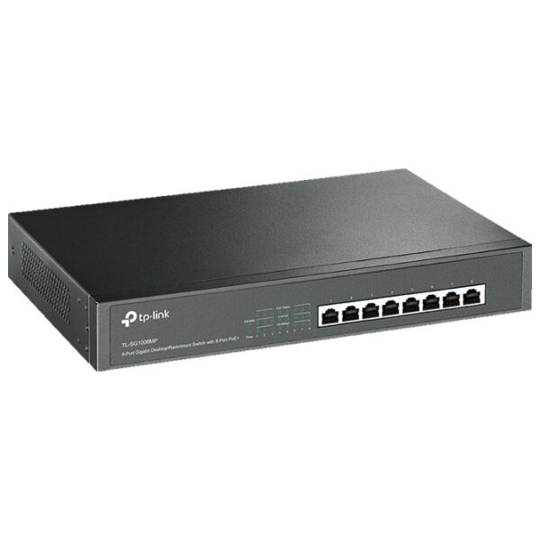 Switch TP-Link TL-SG1008MP Black 16 Gbit/ s photo 2