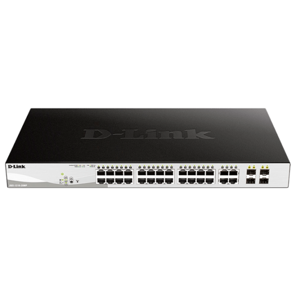 Switch D-Link DGS-1210-28MP/ F1A Черный 56 Гбит/ с photo 1