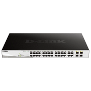 Switch D-Link DGS-1210-28MP/ F1A Black 56 Gbit/ s