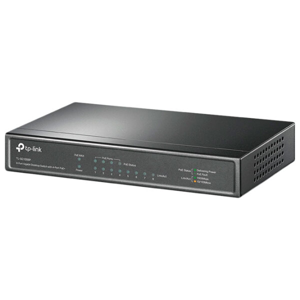 Switch TP-Link TL-SG1008P Black 16 Gbit/ s photo 1
