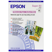 Фотобумага для принтеров Струйный Epson Water Color Radiant White 190 г/ м² (20 листов) Белый Матовый