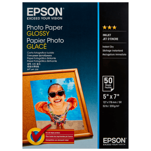 Фотобумага для принтеров Струйный Epson Premium Photo Paper Glossy 255 г/ м² (50 листов) Белый Глянец photo 1