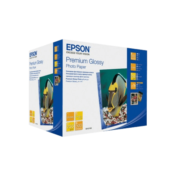 Фотобумага для принтеров Струйный Epson Premium Glossy Photo Paper 255 г/ м² (500 листов) Белый Глянец photo 1