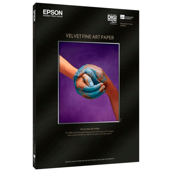 Фотобумага для принтеров Струйный Epson Velvet Fine Art Photo Paper 260 г/ м² (25 листов) Белый Матовый photo 1