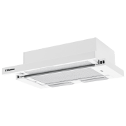 Hotă Hansa OTS6251WH White 60 cm, Recirculare, 429 m³/h