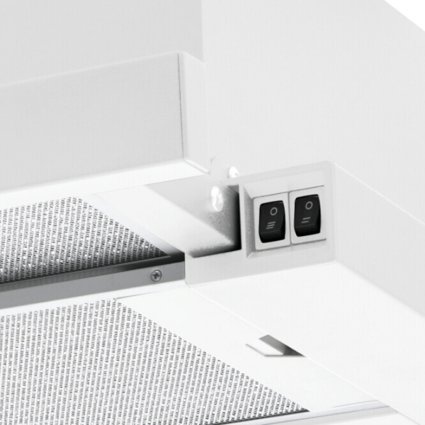 Hotă Hansa OTS6251WH White 60 cm, Recirculare, 429 m³/h photo 2