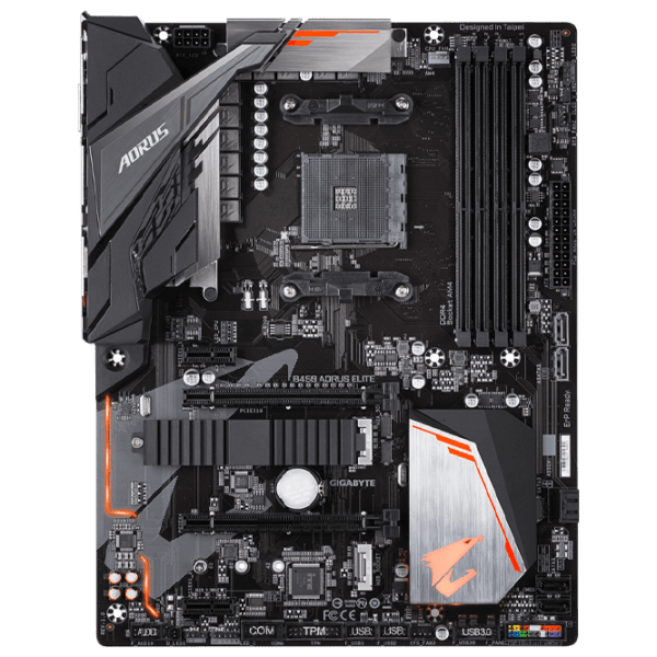Материнская плата Gigabyte B450 AORUS ELITE 1.1 ATX  photo 1