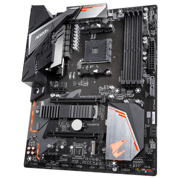 Материнская плата Gigabyte B450 AORUS ELITE 1.1 ATX  photo 2