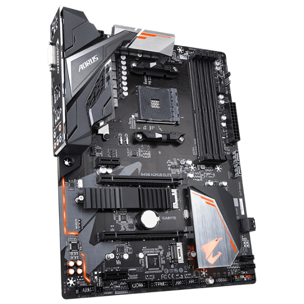 Материнская плата Gigabyte B450 AORUS ELITE 1.1 ATX  photo 3