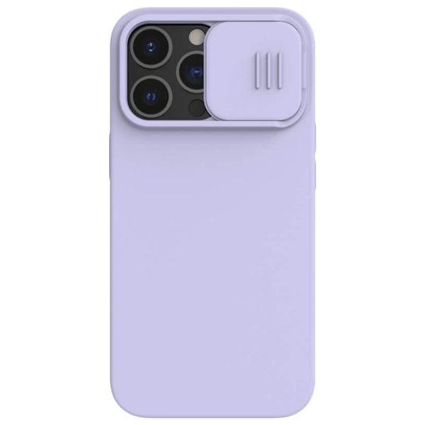 Husă pentru smartphone Apple iPhone 13 Pro (CamShield Silky) Misty Purple Nillkin, TPU, Back photo 1