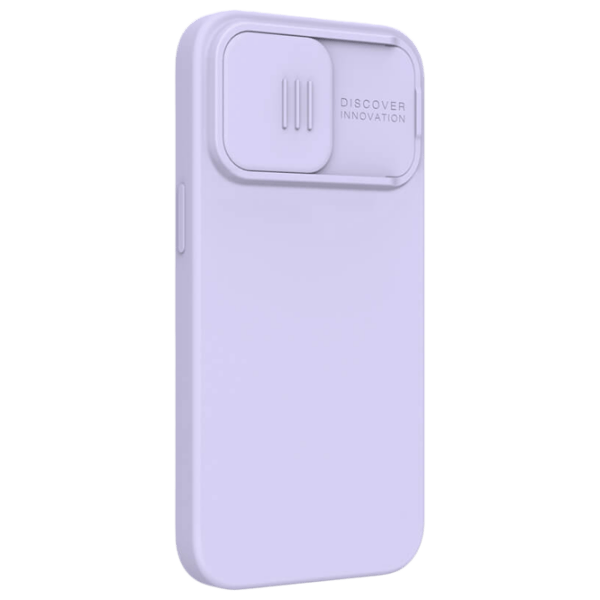 Husă pentru smartphone Apple iPhone 13 Pro (CamShield Silky) Misty Purple Nillkin, TPU, Back photo 3