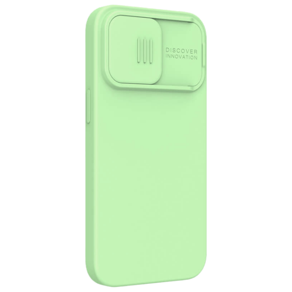 Чехол для смартфона Apple iPhone 13 Pro (CamShield Silky Magnetic) Mint Зелёный Nillkin, TPU, Back photo 2