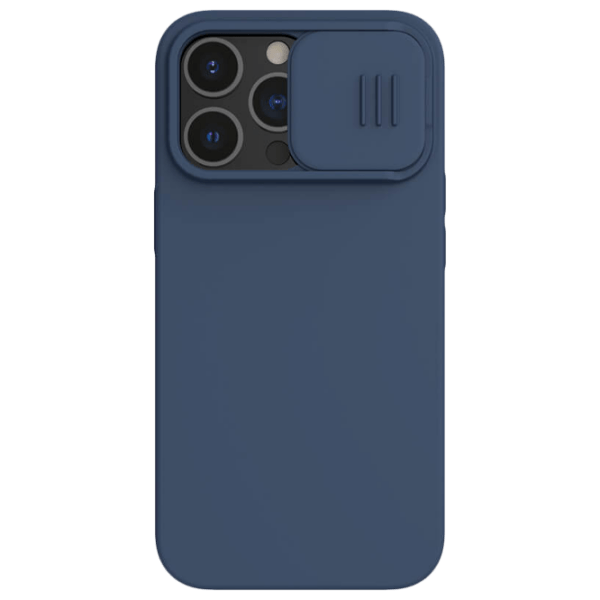 Чехол для смартфона Apple iPhone 13 Pro (CamShield Silky Magnetic) Midnight Синий Nillkin, TPU, Back photo 1