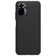 Husă pentru smartphone Xiaomi Redmi Note 10 (Frosted Shield) Black Nillkin, PC, Back