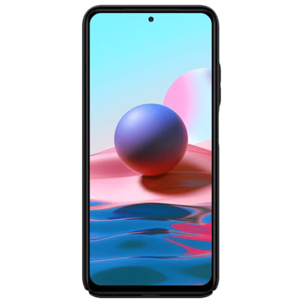 Чехол для смартфона Xiaomi Redmi Note 10 (Frosted Shield) Черный Nillkin, PC, Back photo 3