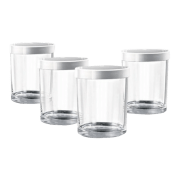 Set borcane pentru prepararea iaurtului Redmond RAM-G1 Glass White 0.18 l
