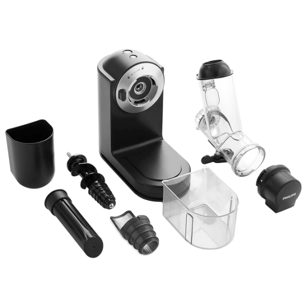 Storcator de fructe Philips HR1889/ 70 Black 150 W, Cu melc, Numărul de viteze: 1 photo 4