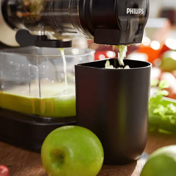 Storcator de fructe Philips HR1889/ 70 Black 150 W, Cu melc, Numărul de viteze: 1 photo 8