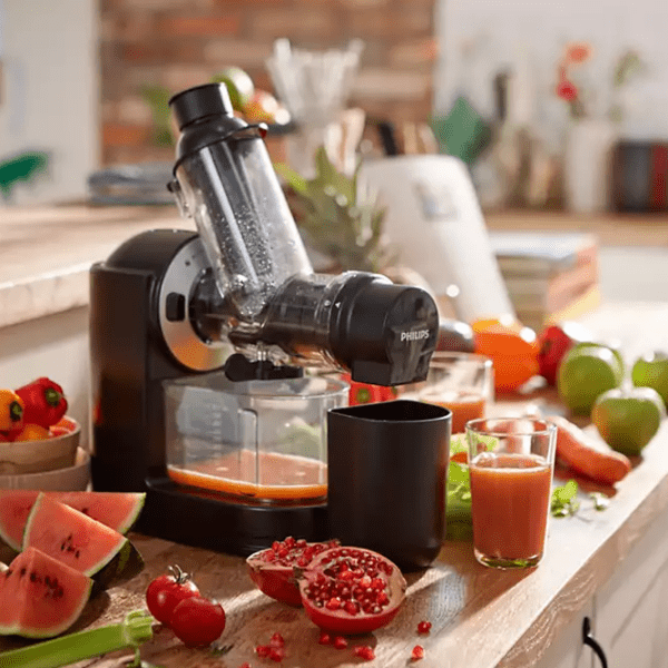 Storcator de fructe Philips HR1889/ 70 Black 150 W, Cu melc, Numărul de viteze: 1 photo 10