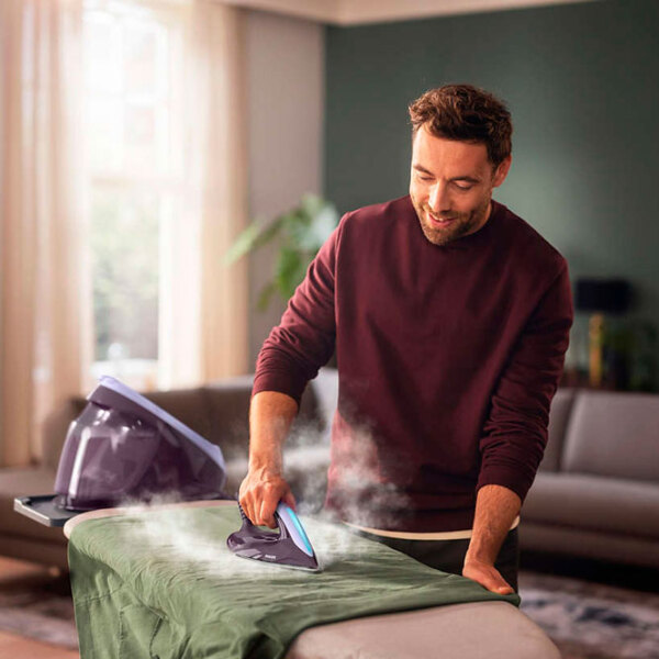 Fier de călcat Philips PSG7050/30 Purple 2100 W, 120 g/min, 1.8 l, Ceramică photo 5