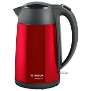 Ceainic electric Bosch TWK3P424 Red 2400 W, 1.7 l, Material interior: Inox