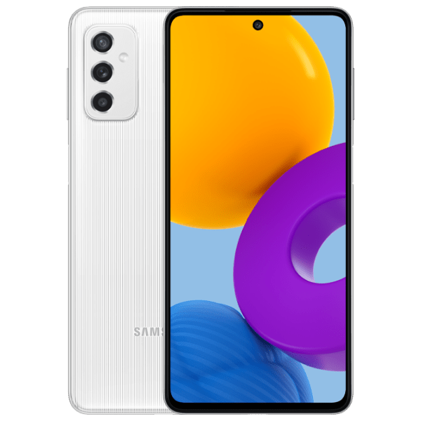 Samsung Galaxy M52 128 ГБ Белый 6.7" | 64 Мп | 6 ГБ | Dual SIM photo 1
