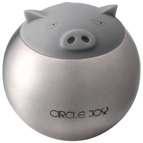 Desfăcător de sticle Circle Joy Piggy Silver  photo 1