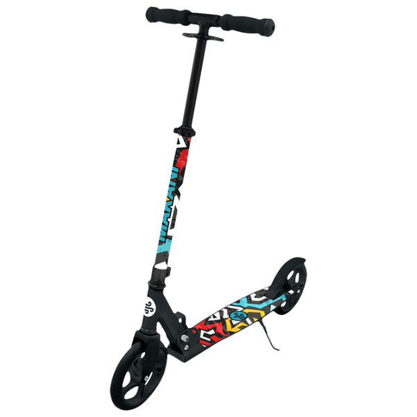 Trotinetă pentru copii cu două roți Kikka Boo Makani Argus (31006010115) Black 8 ani, 100 kg, Din PU photo 1