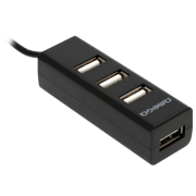 Adapter Omega OUH243B Black USB 2.0