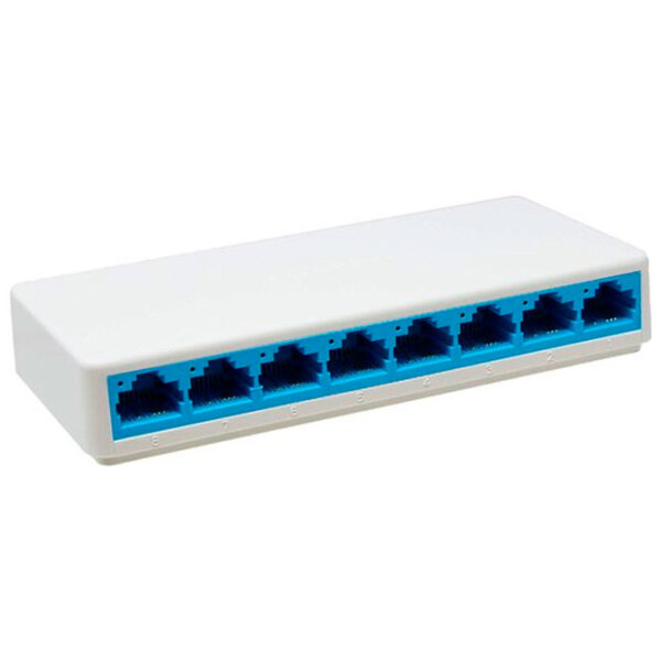 Switch Mercusys MS108 Белый 1.6 Гбит/ с photo 2