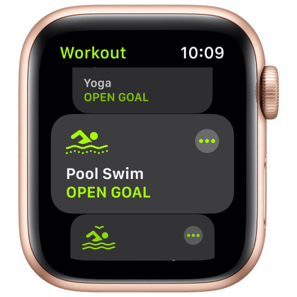 Умные часы Apple Watch SE + GPS (MKQ03) Золотой, Starlight Sport | 40 мм | Алюминий/ Фторэластомер
| MKQ03 photo 3