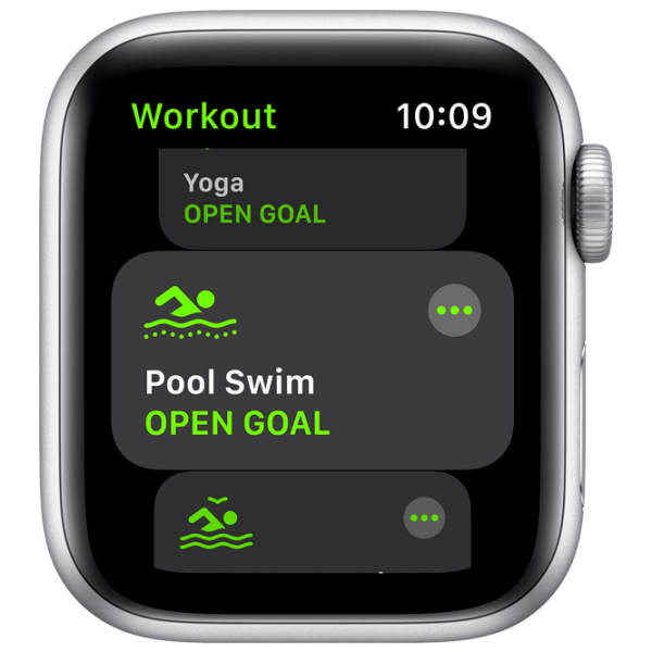 Умные часы Apple Watch SE + GPS (MKNY3) Серебристый, Abyss Blue Sport | 40 мм | Алюминий/ Фторэластомер
| MKNY3 photo 3