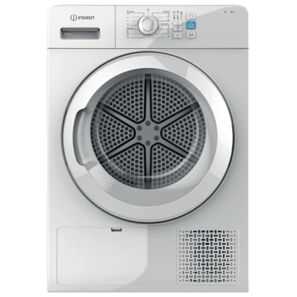 Mașină de uscat rufe Indesit YT CM08 8B EU White 8 kg, B (old) photo 1