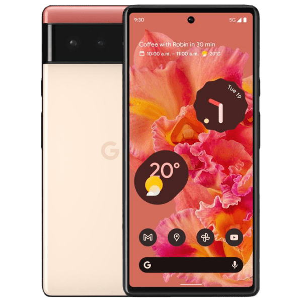 Google Pixel 6 128 ГБ Kinda Кораловый 6.4" | 50 Мп | 8 ГБ | photo 1