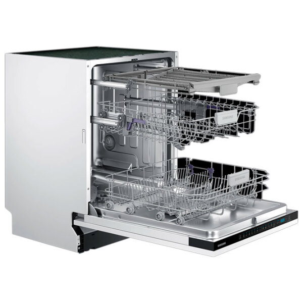 Посудомоечная машина Samsung DW60M6050BB/ WT Белый 14 комплектов, A++ photo 7