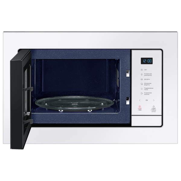 Cuptor cu microunde Samsung MS23A7118AW/ BW White Solo, 23 l, 800 W photo 3
