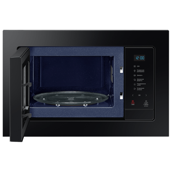 Cuptor cu microunde Samsung MS23A7118AK/ BW Black Solo, 23 l, 800 W photo 3