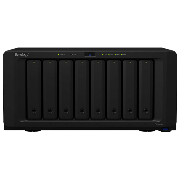 DiscStation Synology DS1819+ Black  photo 1