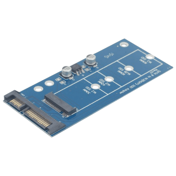 Adapter Cablexpert EE18-M2S3PCB-01 Blue SATA photo 1