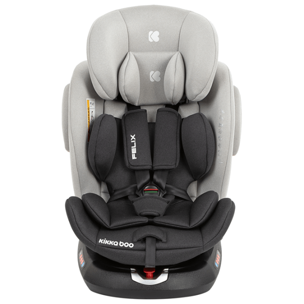 Scaun auto Kikka Boo Felix (31002070046) Light Gray 0 luni - 12 ani, 36 kg photo 3