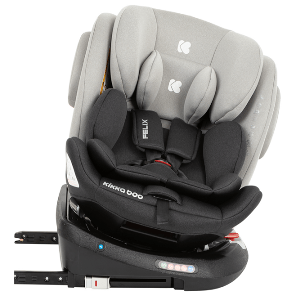 Scaun auto Kikka Boo Felix (31002070046) Light Gray 0 luni - 12 ani, 36 kg photo 7