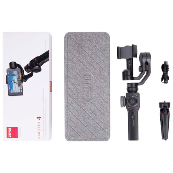Stabilizator Zhiyun SMOOTH 4 Black Bluetooth / Black photo 6
