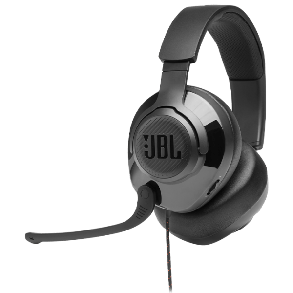 Căști JBL Quantum 200 Black Cu fir/ Gaming/ Over the ear photo 1