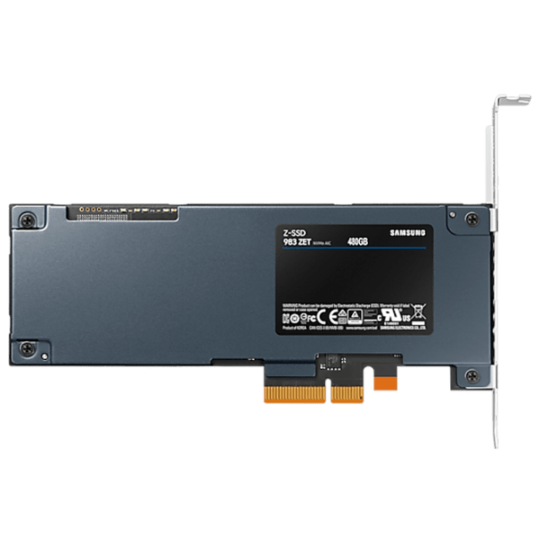 SSD Samsung 983 ZET HHHL 480 GB Viteza de citire: 3400 MB/ s,
Viteza de inscriere: 3000 MB/ s photo 3
