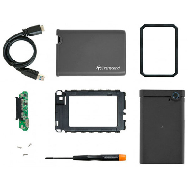 Внешний корпус для HDD и SSD Transcend TS0GSJ25CK3 Серый USB 3.1 photo 4