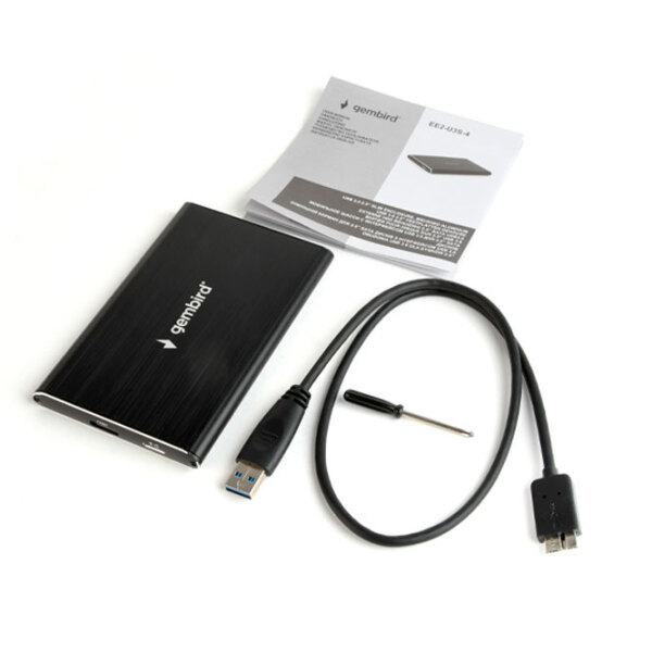 Carcasă externă pentru HDD Gembird EE2-U3S-4 Black USB 2.0 photo 5
