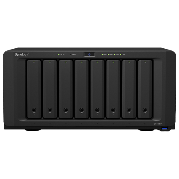 DiscStation Synology DS1821+ Black  photo 1