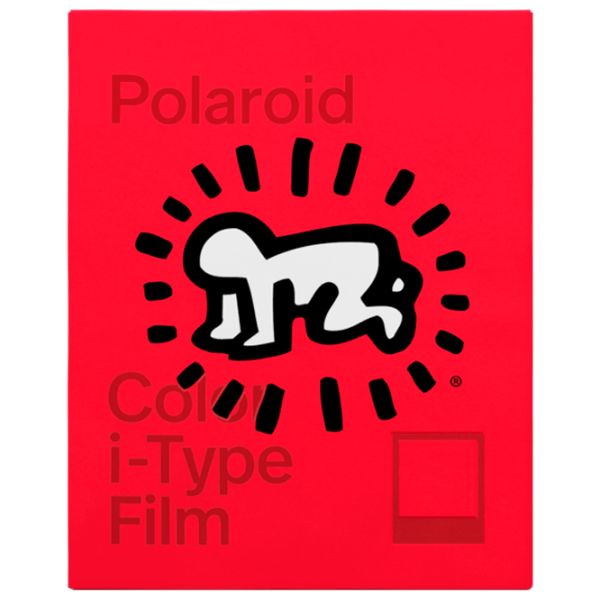 Фотобумага для Polaroid I-Type (8шт.) Красный Цветная photo 1